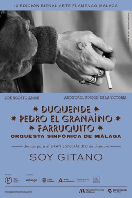 Agotadas las entradas para el espectáculo 'Soy gitano', que clausura la Bienal de Arte Flamenco de Málaga