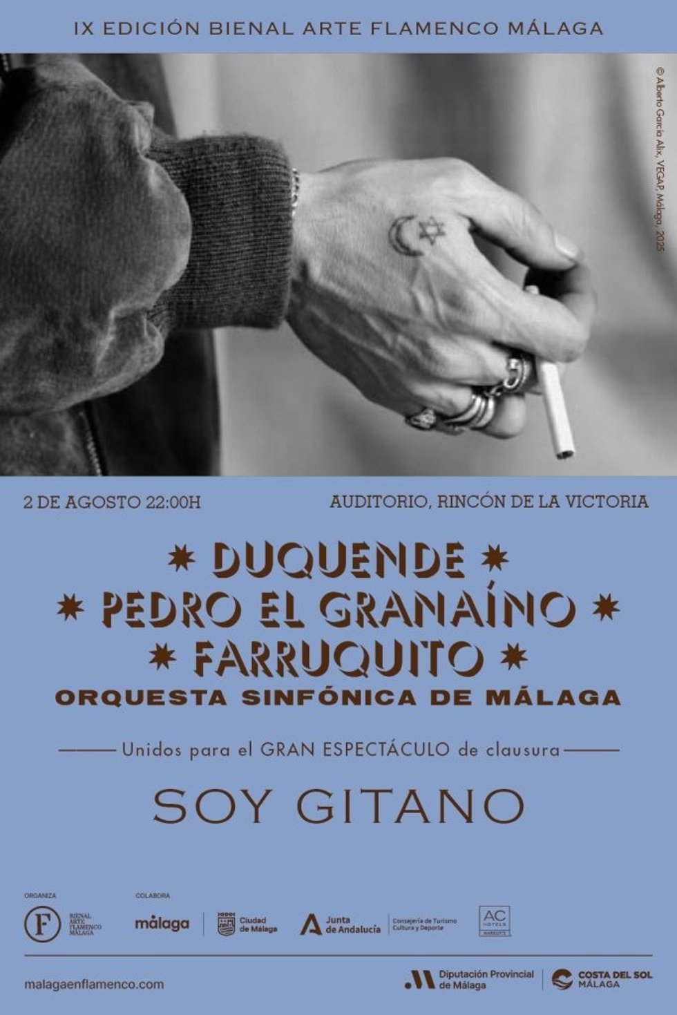 Agotadas las entradas para el espectáculo 'Soy gitano', que clausura la Bienal de Arte Flamenco de Málaga