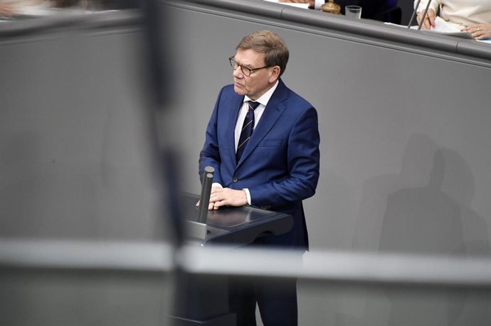July 11, 2025, Berlin, Berlin, Deutschland: Johann Wadephul in der 19. Sitzung des 21. Deutschen Bundestages im Reichstagsgebäude. Berlin, 11.07.2025