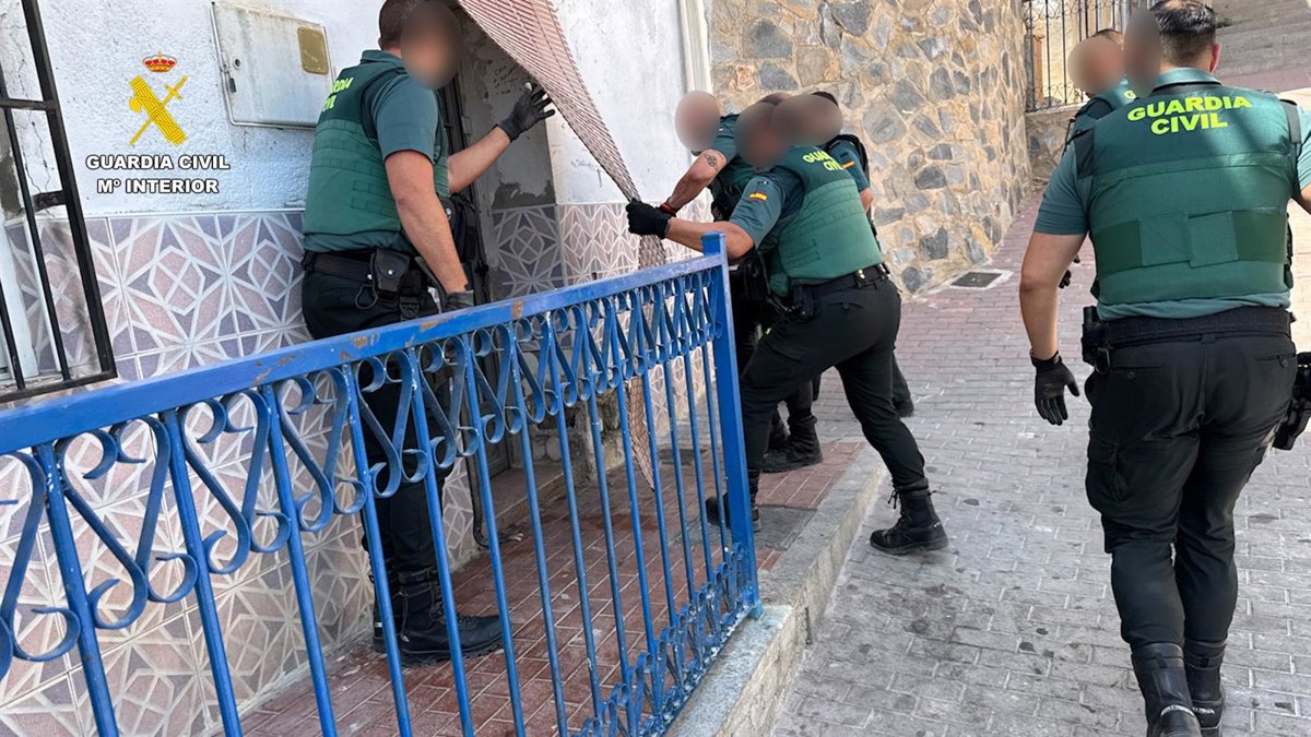 Guardia Civil detiene por segunda vez a un matrimonio que dirigía un punto de venta de drogas en Cieza