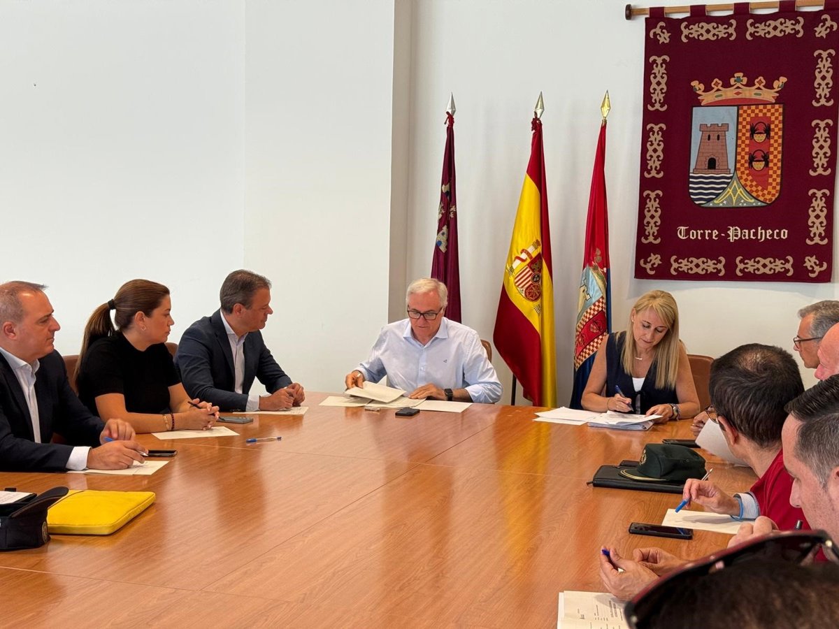 Gobierno regional advierte que la creación de una comisaría en Torre Pacheco  no admite más demora 