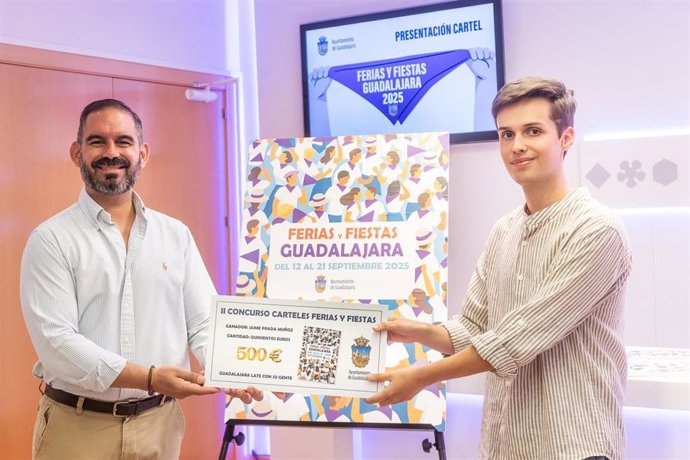 Presentación del cartel de las fiestas de Guadalajara.