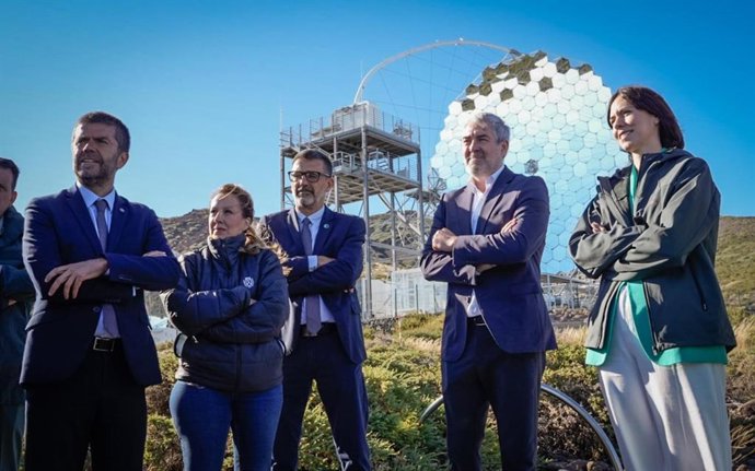 El Gobierno canario garantiza al consorcio su "firme apoyo" a la instalación del gran telescopio en La Palma