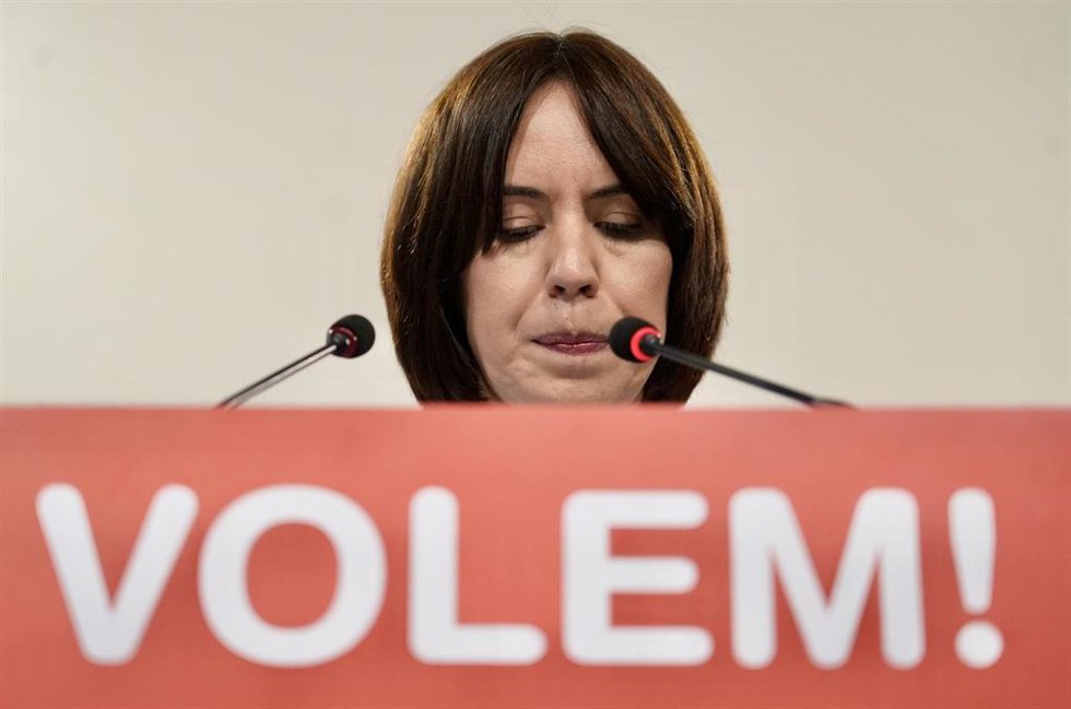 La secretaria general del PSPV-PSOE, Diana Morant. 