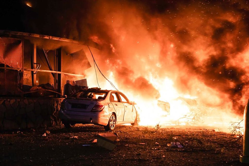 Imagen de archivo de ataque ruso contra Kiev, a 31 de julio de 2025 
