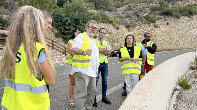 La Diputación recuperará la conexión por carretera entre Chera y Sot de Chera a final de año