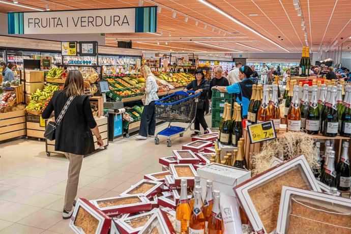 Un supermercat Caprabo