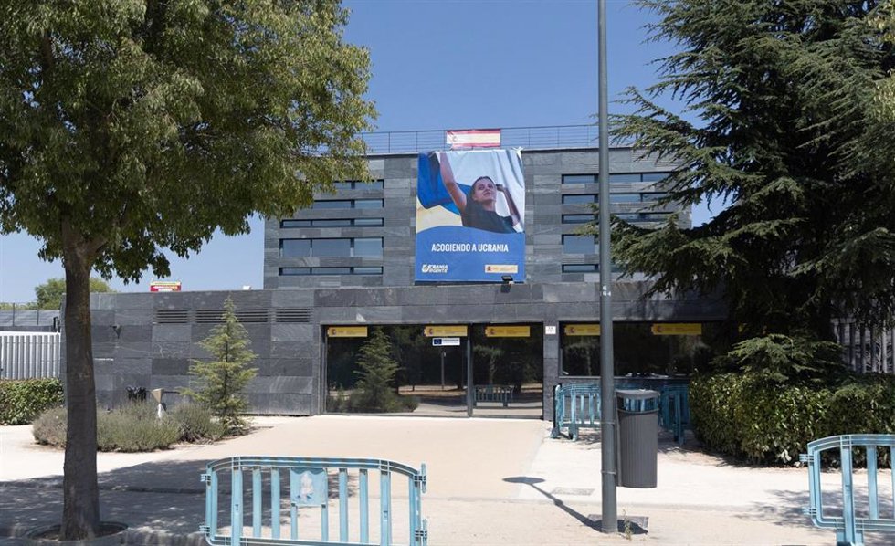 Fachada del Centro de Recepción, Atención y Derivación (Creade), a 31 de julio de 2025, en Pozuelo de Alarcón, Madrid (España).