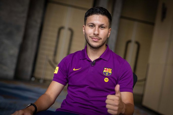 El nuevo jugador del Barça Roony Bardghji