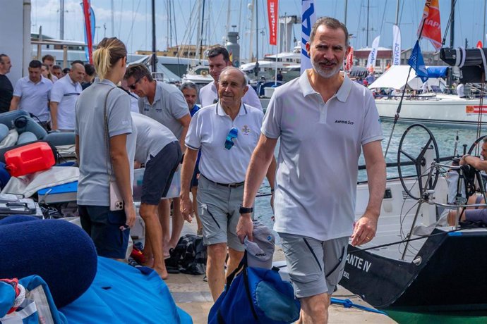 El Rey Don Felipe VI en la 43º Copa del Rey MAPFRE, Palma de Mallorca