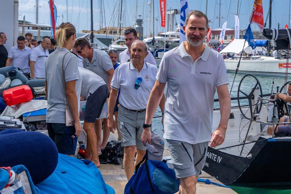 El Rey Don Felipe VI en la 43 Copa del Rey MAPFRE, Palma de Mallorca