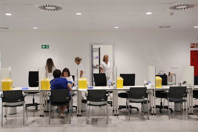 Área de Extracciones del nuevo Hospital Universitario de Cuenca.