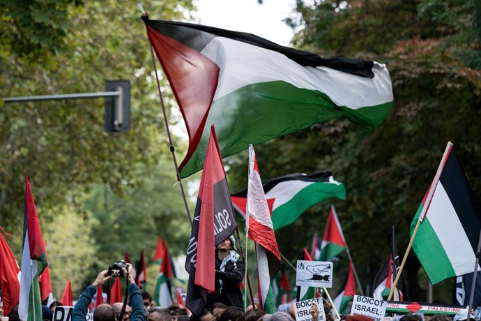 Archivo - Banderes de Palestina