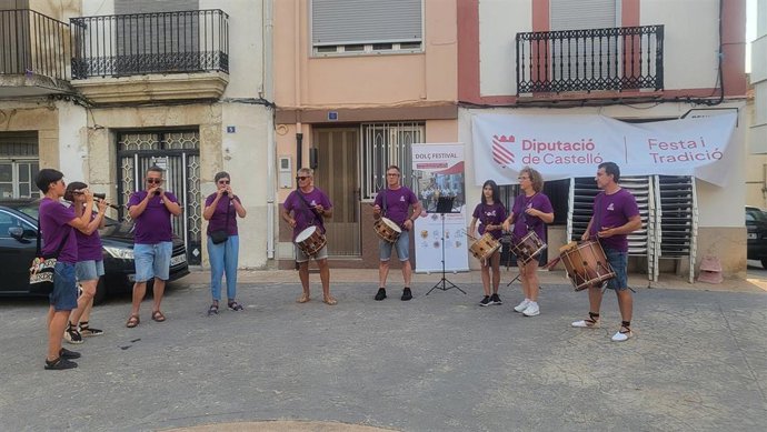 LA DIPUTACIÓN DE CASTELLÓN PROMUEVE LA MÚSICA TRADICIONAL DE DOLÇAINA Y TABAL CON LA XIII EDICIÓN DEL DOLÇ FESTIVAL