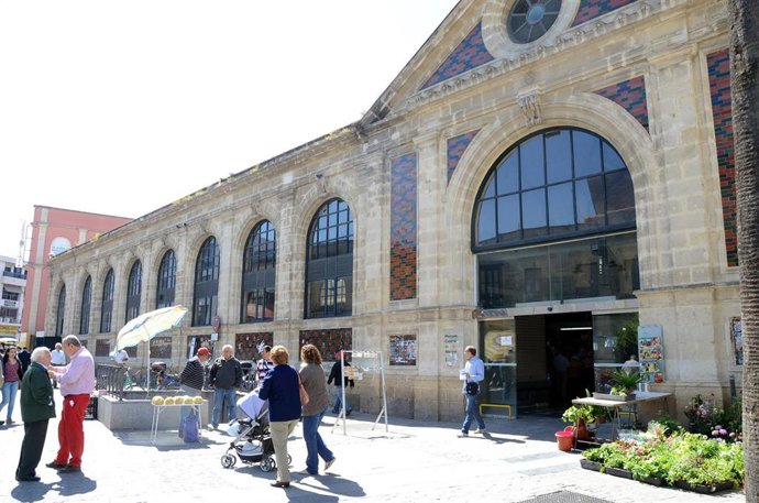 Archivo - Mercado de Abastos de Jerez de la Frontera (Cádiz) (Foto de archivo)