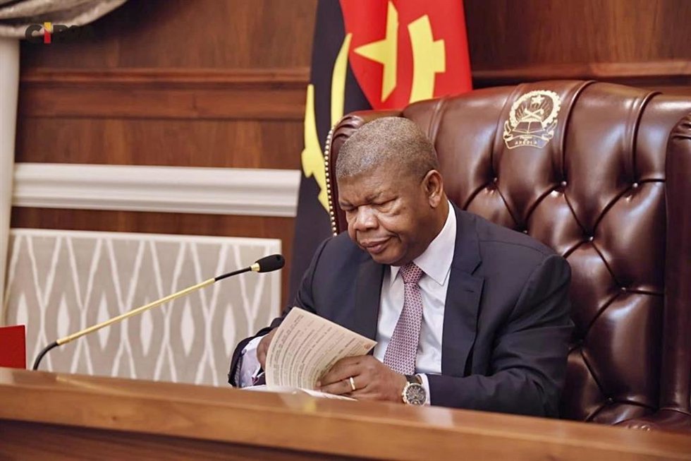 El presidente de Angola, Joao Loureno