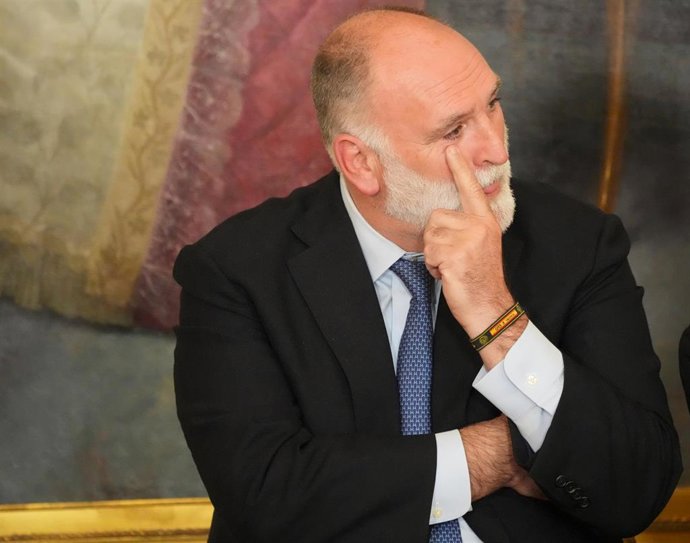 Archivo - El chef español José Andrés, fundador de la ONG World Central Kitchen (WCK)