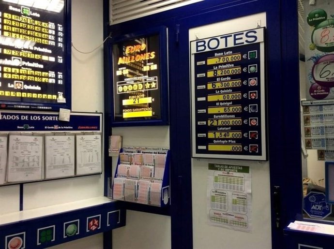 Archivo - Administración de lotería. Imagen de archivo