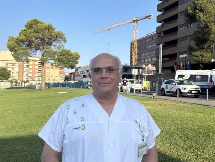 El jefe de Urología de la GAI de Albacete y nuevo presidente de la Comisión Nacional de la Especialidad de Urología, Antonio Santiago Salinas.