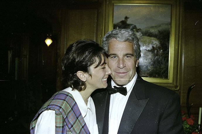 Archivo - Arquivo - Ghislaine Maxwel e Jeffrey Epstein (imagem de arquivo).