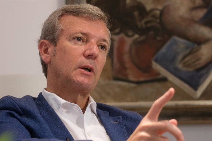 El president de la Xunta, Alfonso Rueda