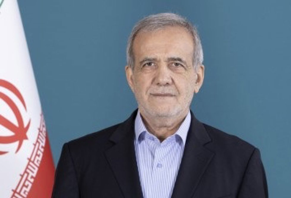 Archivo - El presidente de Irán, Masud Pezeshkian
