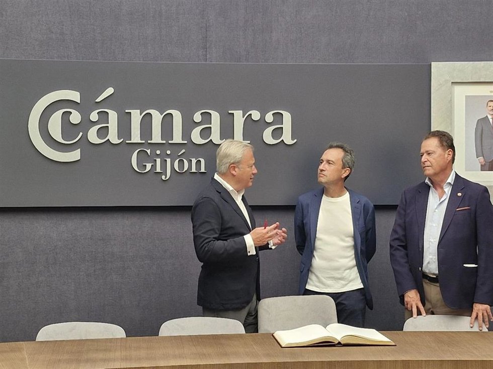 Ovidio Zapico, en su visita a Fidma