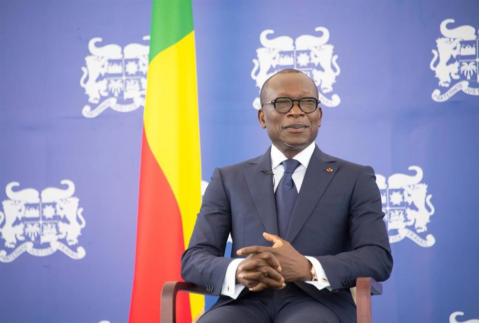 Archivo - Imagen de archivo del presidente de Benín, Patrice Talon
