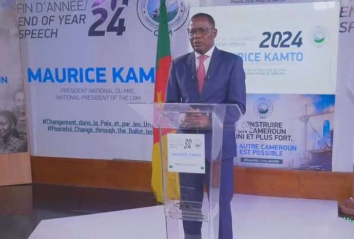 El líder opositor camerunés Maurice Kamto