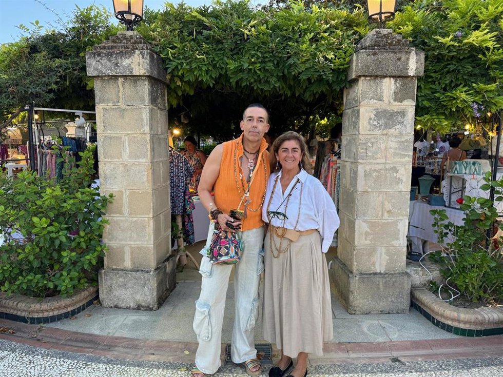 El teniente de alcalde de Comercio, David Calleja, en la inauguración del Mercadillo con Encanto.