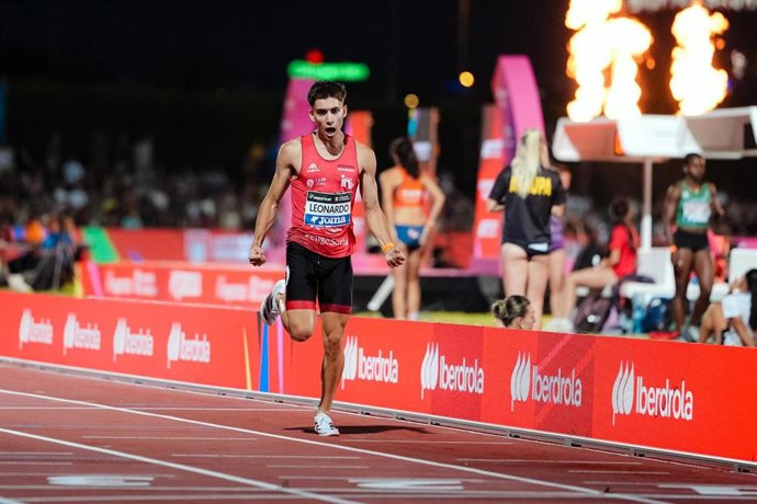 El vallisoletano Rubén Leonardo logra el bronce en los 3.000 metros obstáculos del Campeonato de España absoluto.