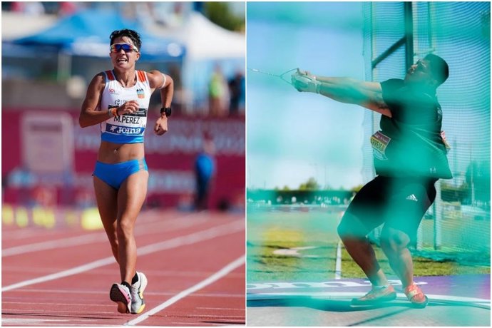Maria Perez conquista seu quarto título nacional ao ar livre na corrida de 10.000 m e Kevin Arreaga mantém seu título de martelo.