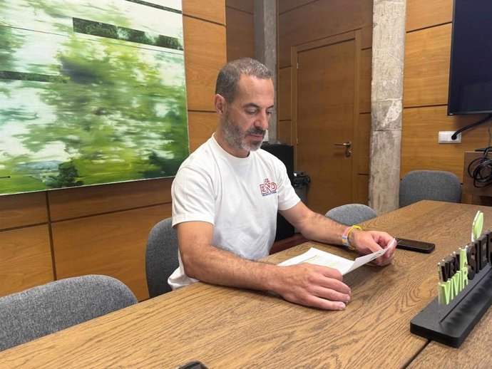 El alcalde de Siero, Ángel García