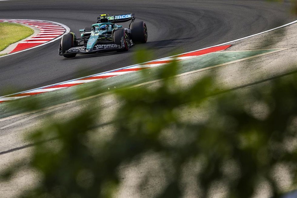 Fernando Alonso en Hungaroring