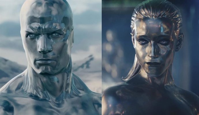 Las dos versiones de Silver Surfer