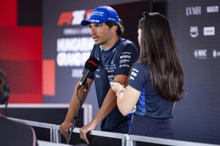 SAINZ Carlos (spa), Williams Racing FW47, portrait during the 2025 Formula 1 Lenovo Hungarian Grand Prix, 14th round of the 2025 FIA Formula One World Championship from August 1 to 3, 2025 on the Hungaroring, in Mogyorod, Hungary - Photo Julien Delfosse /