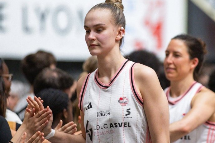 Juste Jocyte, durante su etapa en el LDLC ASVEL Féminin.