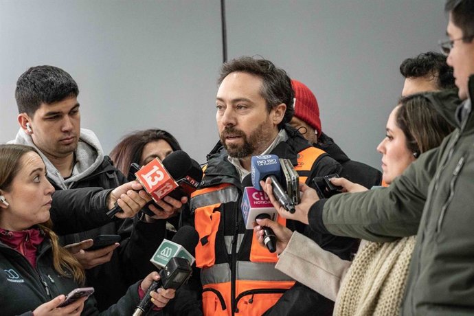O gerente da CODELCO para a mina El Teniente, Andrés Music