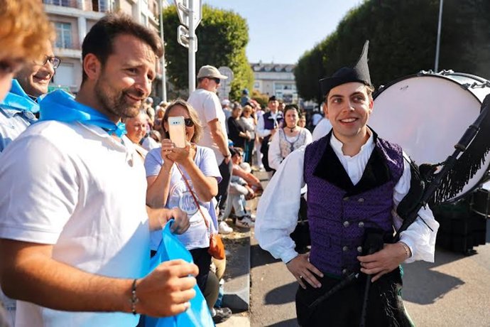 Álvaro Queipo, A La Izquierda, En Lorient