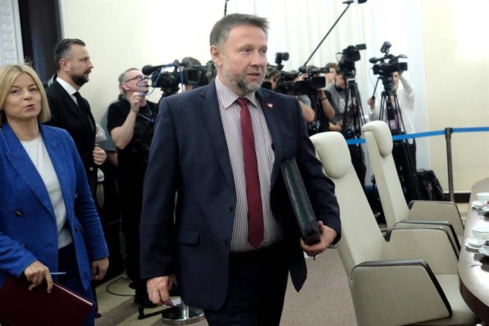 Imagen de archivo del ministro del Interior de Polonia, Marcin Kierwinski