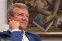 Rueda ten "bo pálpito" sobre unha visita do Papa no Xacobeo 2027 e bromea: "Non tería escusa para non vir"