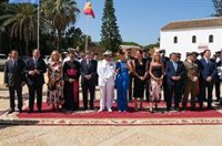 El presidente de la Diputación de Huelva anuncia la cesión de la rabideña Casa Zenobia a la Real Sociedad Colombina