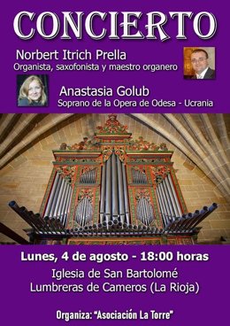 Uno de los órganos más antiguos de La Rioja volverá a sonar este lunes en Lumbreras de Cameros