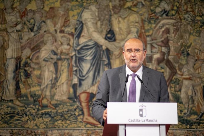 El vicepresidente primero de Castilla-La Mancha, José Luis Martínez Guijarro, en una foto de archivo.