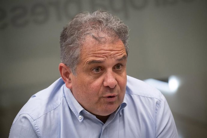 El alcalde de Parla (Madrid), Ramón Jurado, durante una entrevista para Europa Press, a 29 de julio de 2025, en Madrid (España). Ramón Jurado es miembro del PSOE desde 2005 y asumió la alcaldía de Parla en el año 2019. Antes de ser alcalde trabajó como as