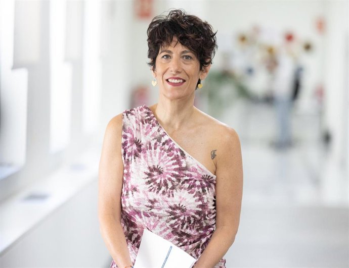 La ministra de Inclusión, Seguridad Social y Migraciones, Elma Saiz, a su llegada a un encuentro con representantes de las principales plataformas digitales, a 30 de julio de 2025, en Madrid (España). 