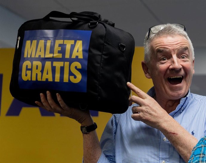Archivo - El consejero delegado de Ryanair, Michael O'Leary.