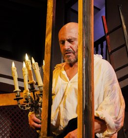 Pepe Viyuela, en un momento de la obra.