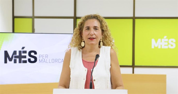La portavoz de MÉS per Mallorca en el Consell insular, Catalina Inés Perelló.
