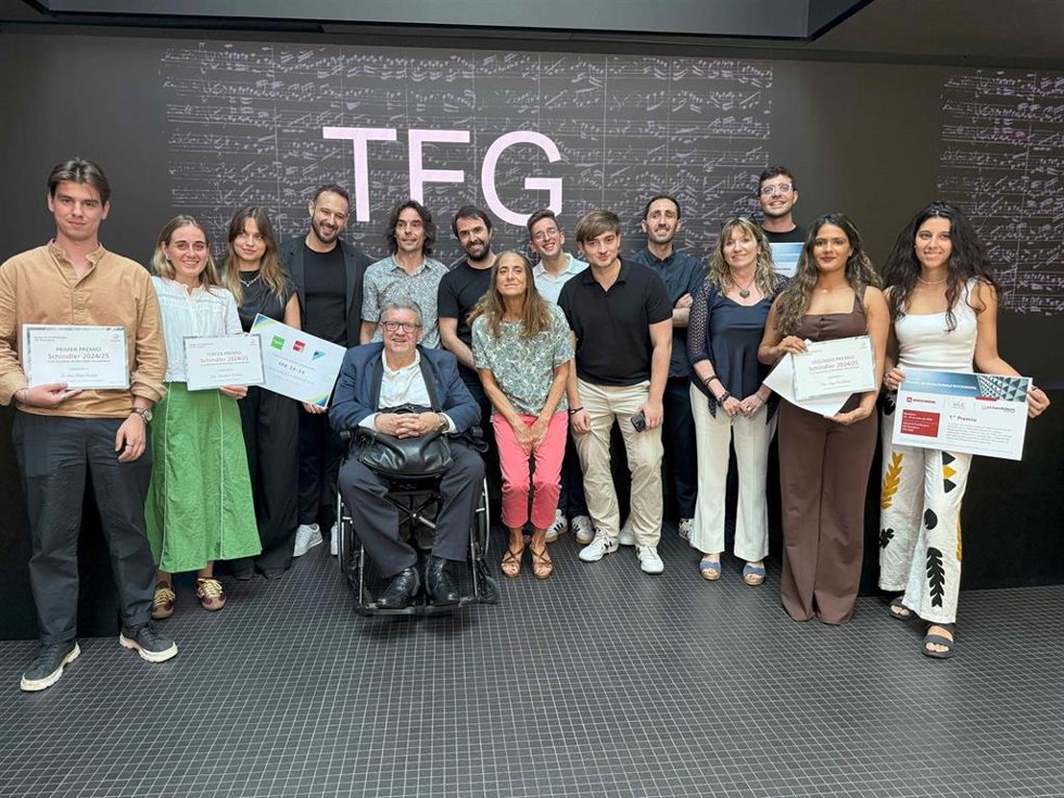 Presentación de los TFG de los estudiantes de arquitectura en UIC Barcelona.
